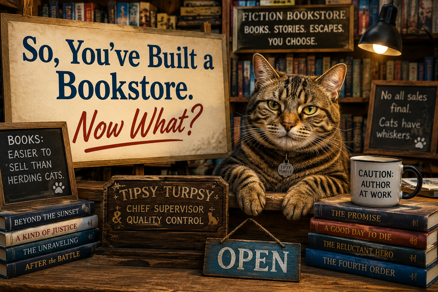 So, You've Built a Bookstore. Now What?