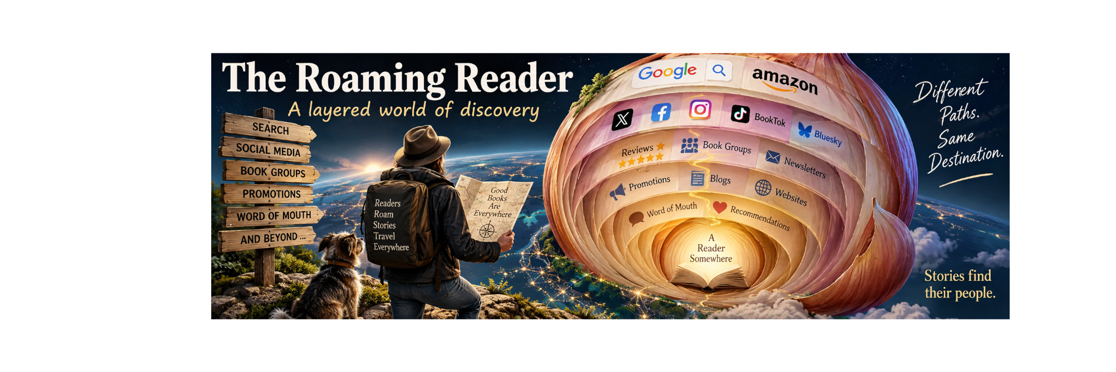 Interaction, Algorithms and the Roaming Reader