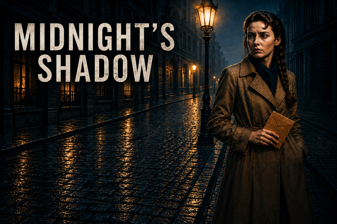 Midnight's Shadow Banner advert for Midnight's Shadow by Tom Kane