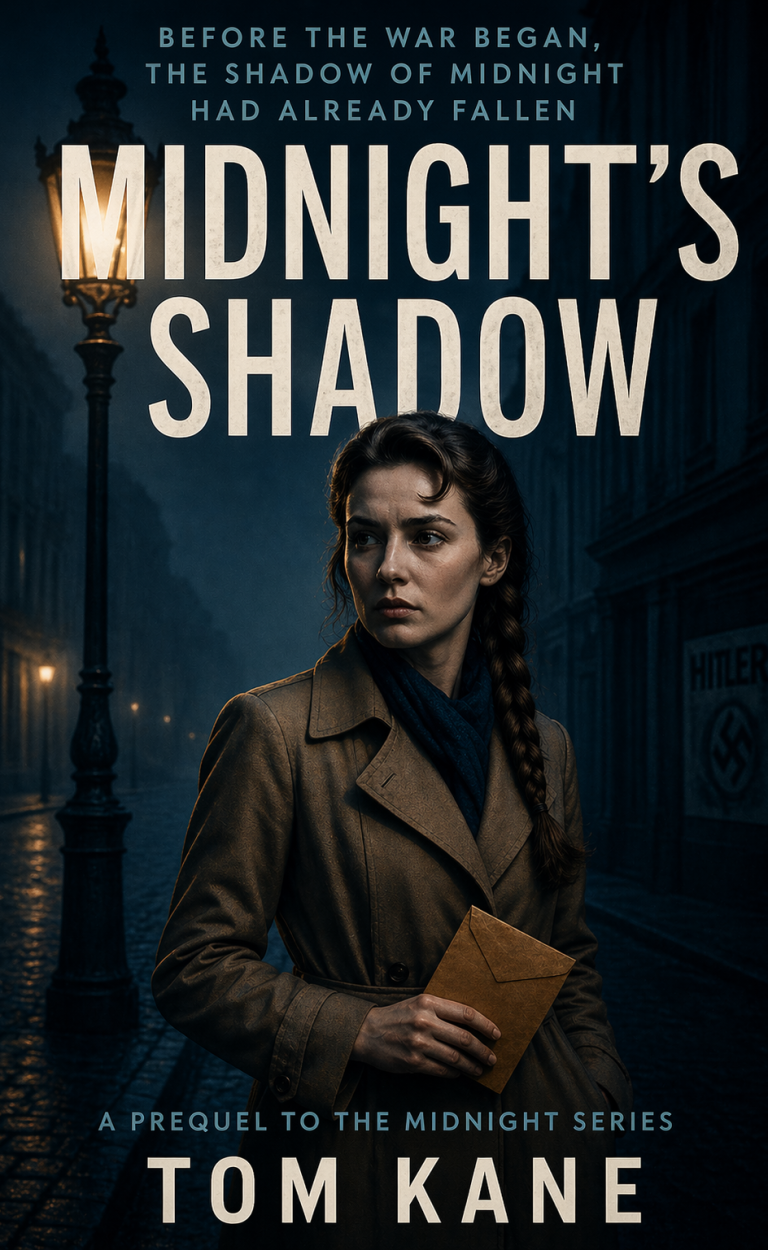 eBook cover. Midnight's Shadow ebook cover by Tom Kane.